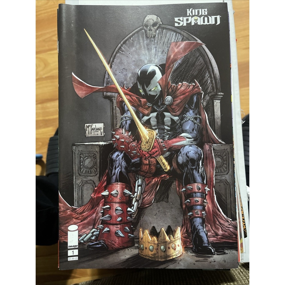 King Spawn #1 Cover B-Todd McFarlane (Image Comics August 2021)‎